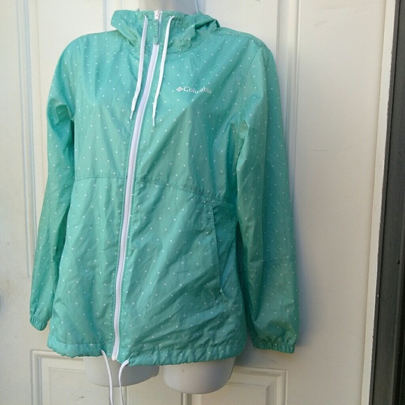 Columbia Polkadot Hooded Windbreaker - Picture 4 of 6